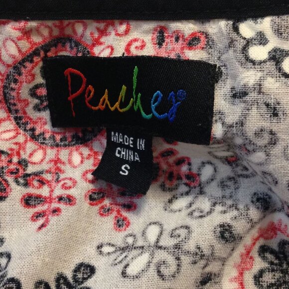 Peaches Scrub Top, size small - Picture 5 of 5